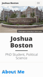 Mobile Screenshot of joshuaboston.com